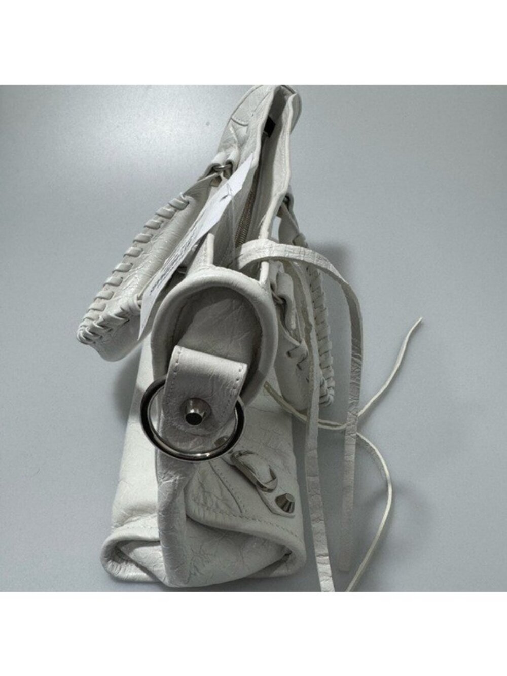 Balenciaga Le City Bag Small Optic White - Picture 6 of 9